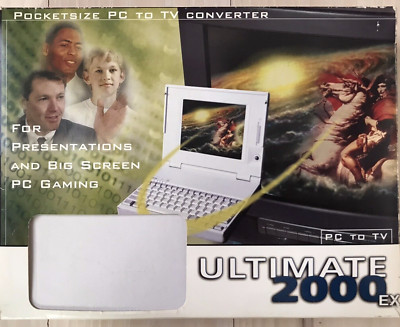 Vintage GRANDTEC Ultimate 2000 ex PC-to-TV Scan Converter HD Great in BOX