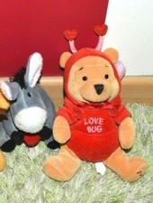 LOT PELUCHES JOUET POUPÉE ENFANT WINNIE L'OURSON BOURRIQUET OURS BÉBÉ A BORD