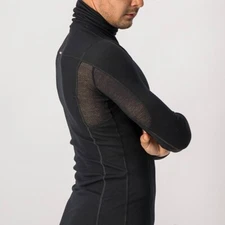 NEW Castelli FLANDERS NECK WARMER Thermal Cycling Base Layer, BLACK, XL