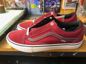 vans old skool pro rumba red
