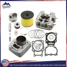 New For Honda Rancher Trx350 Big Bore 355cc Cylinder Head Piston Kit 2000-2006