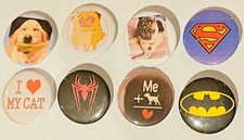 AWESOME Custom 1.5" Buttons, for parties, business, promotions