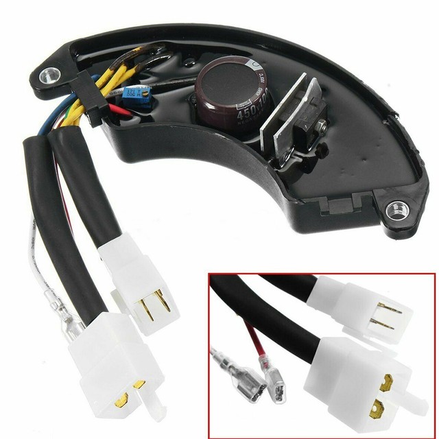 Diesel Generator Voltage Regulator 3 Phase Automatic Black For H H& Parts Diesel Generator Voltage Regulator 3 Phase Automatic Black For H H& Parts