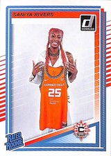 2025 Donruss WNBA #92 Saniya Rivers Connecticut Sun Rookie
