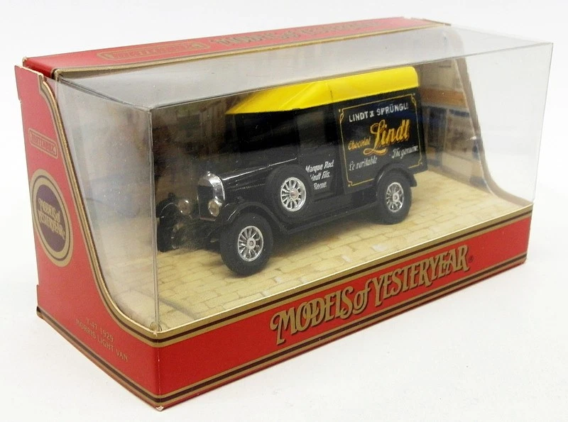 Matchbox Models Of Yesteryear Y-47 - 1929 Morris Light Van - Lindt - Image 2 of 2