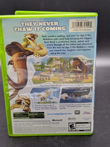 Ice Age 2: The Meltdown | Xbox | Microsoft | 2006 | CIB Completo Probado Funciona - Imagen 3 de 3