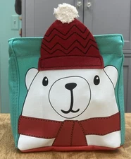 Thirty-One Littles Carry All Caddy-Snowman-Elf-Polar Bear-NEW-SHIPPING INCLUDED