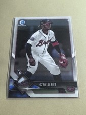 2018 Bowman Chrome #92 Ozzie Albies