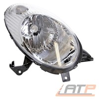 Scheinwerfer H4 Halogen Rechts FÜR Nissan Micra Iii 3 K12 Alle Bj 01.03-05.05