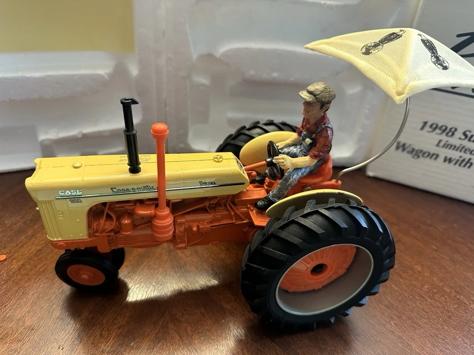 ERTL Limited Edition Wagon W/ Driver & Corn Load #1222/3000 Excellent Condition - Image 4 of 4