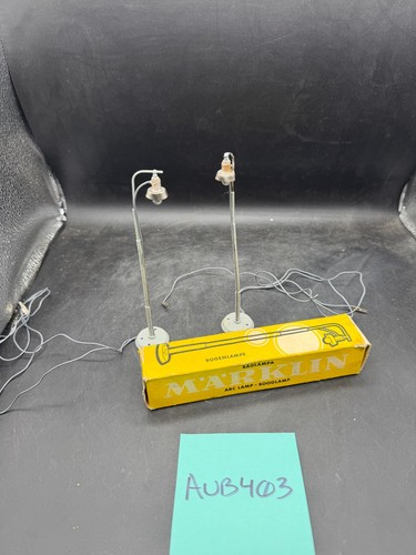 Marklin #7048 Arc Lamp Street Light (Set of 2) HO-Scale  | Zustand: Used