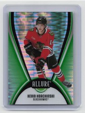 2025-26 Upper Deck Allure Hockey Kevin Korchinski #90 Green Quartz 98/99