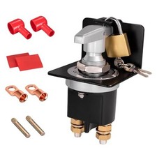 Battery Disconnect Switch 12V 24V 36V with Battery Disconnect Switch with Lock