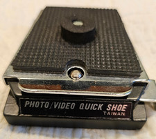 Vintage Quick Release Shoe Plate for Tripod Mount Camera - 3 inches 1 