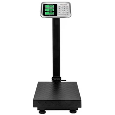 100kg/220lbs Foldable Electronic Platform Scale High-Definition LCD Display NEW