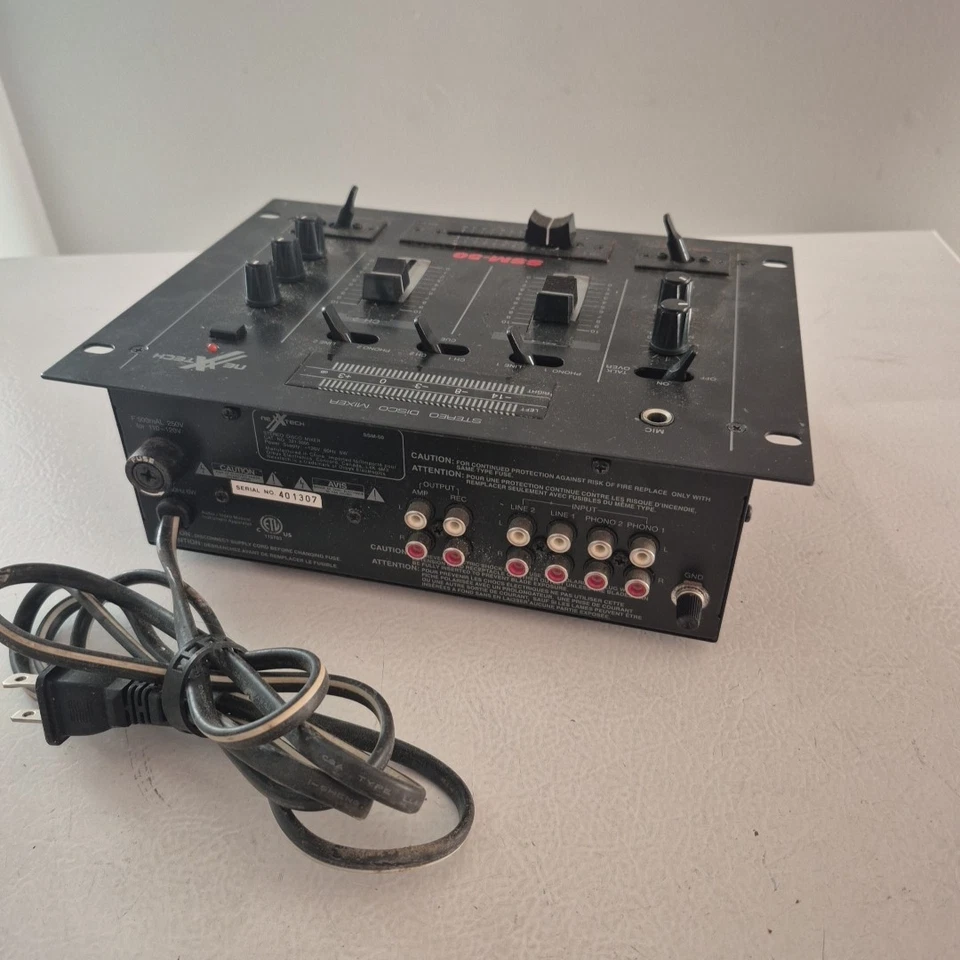 Vintage - Radio Shack SSM-50 Stereo Disco Mixer - Image 2 of 2