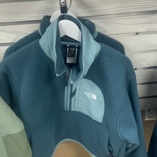 The North Face Women's Blue Zip Collared Lightweight Jacket Size M Long Sleeve