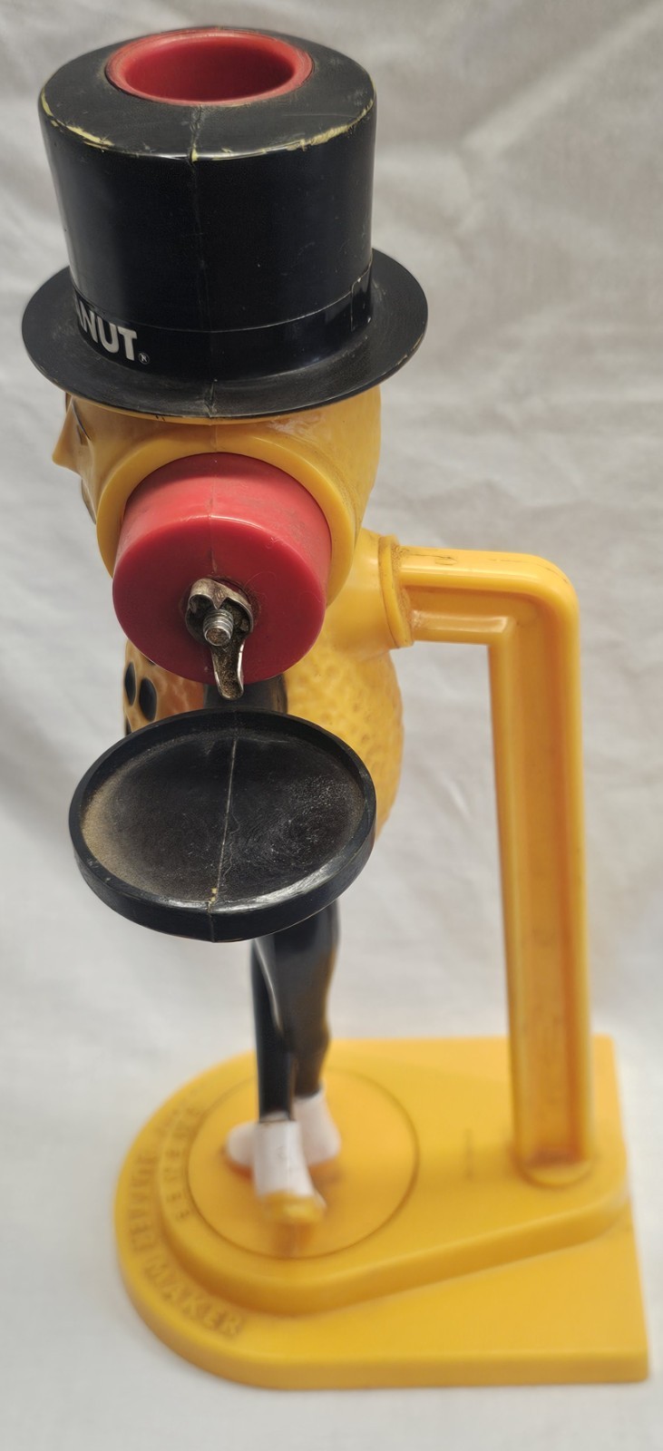 Vintage 1960's Mr. Peanut Planters Nuts Peanut Butter Maker Emenee Statue Figure