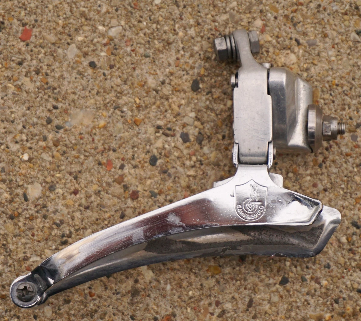 Dérailleur Avant Campagnolo Chorus Braze-on 7 Vitesses - Vintage Années 80, Occasion Bon état