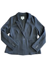 Old Navy Women's Black Single Button Blazer L