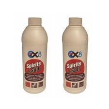 2x500ml Salts Multi-purpose Drain & Toilet Cleaner Limescale Remover Cleaning 16.99 per litre