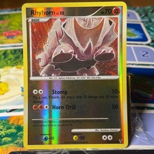 Rhyhorn 122/147 Common Supreme Victors Pokemon Reverse Holo Lightly Played on eBay