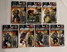 GI JOE 25TH ANN LOT: Zartan, Torch, Buzzer, Firefly, Major Bludd, BAT, Shipwreck