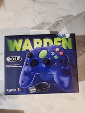 XYAB WARDEN Microsoft Xbox (Original) S Wired Controller - Blue NEW - SEALED