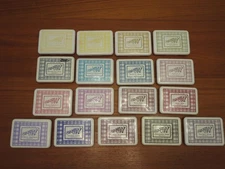 Lot of 17 Stampin Up! Ink Pads Vintage No Duplicate Colors Used