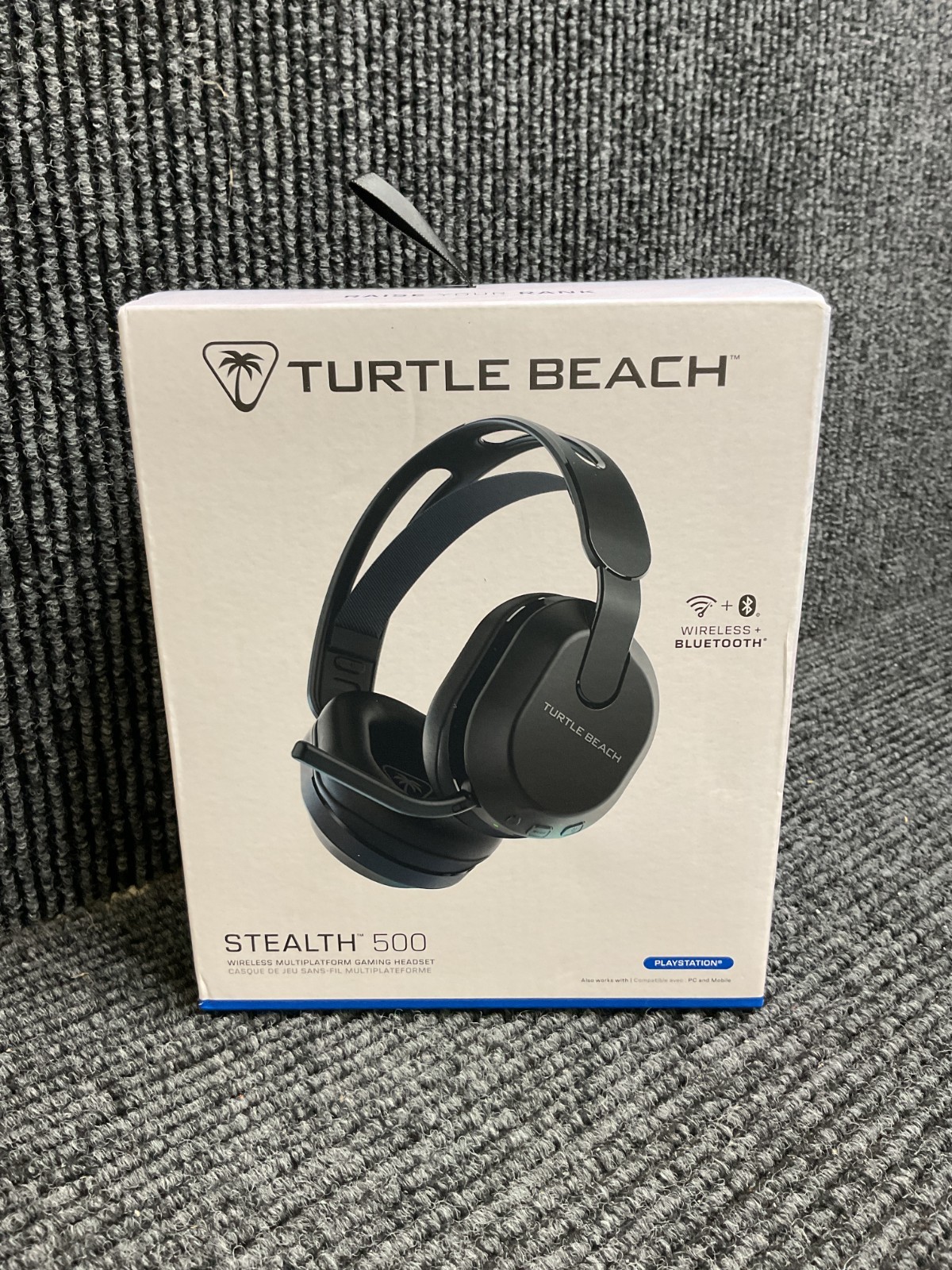 New Turtle Beach Stealth 500 Black Wireless Gaming Headset For PS4/PS5/PC