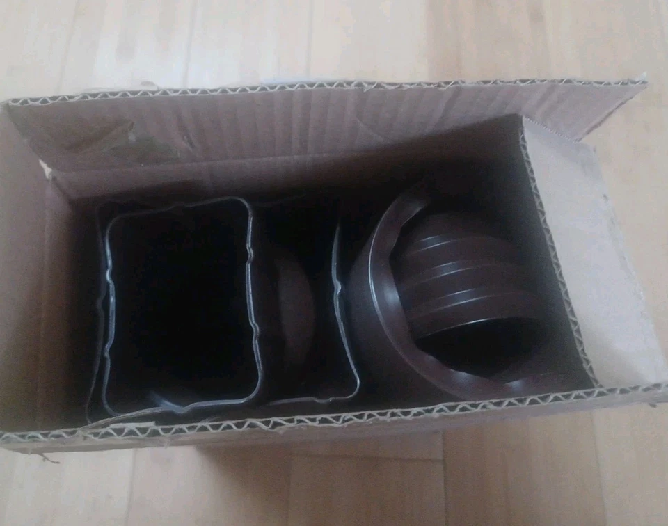 2 Pack Expandable Flex Drain Downspout Extension 21-59″ Rain Pipe Spout Gutter - Image 3 of 3