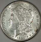 1885-P $1 Morgan Silver Dollar UNC Semi PL Fields
