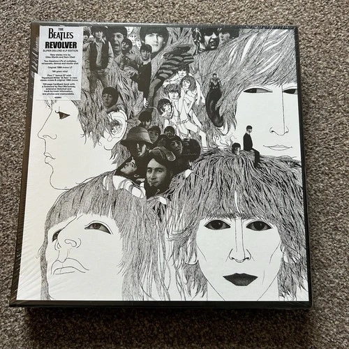 THE BEATLES - REVOLVER - SUPER DELUXE 4 LP EDITION W/ 7" EP 100p BOOK NEW SEALED