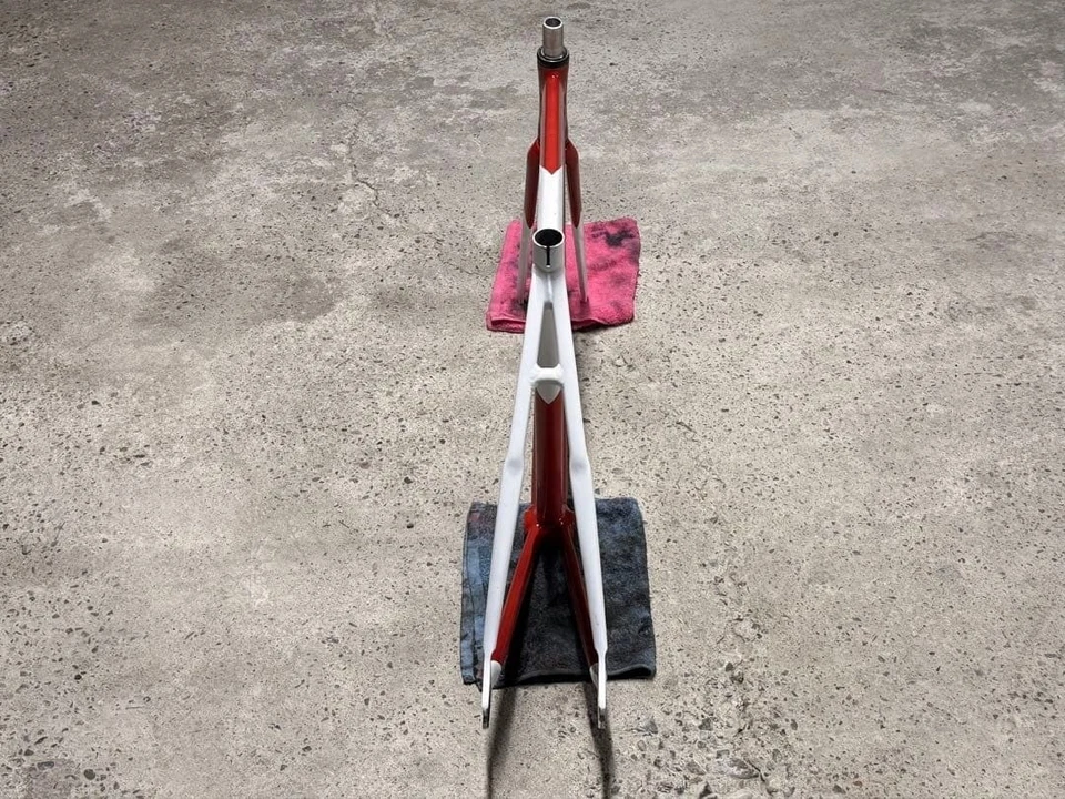 Juego de cuadro de bicicleta de pista Cinelli Vigorelli 2009 talla S Foto 3 de 4