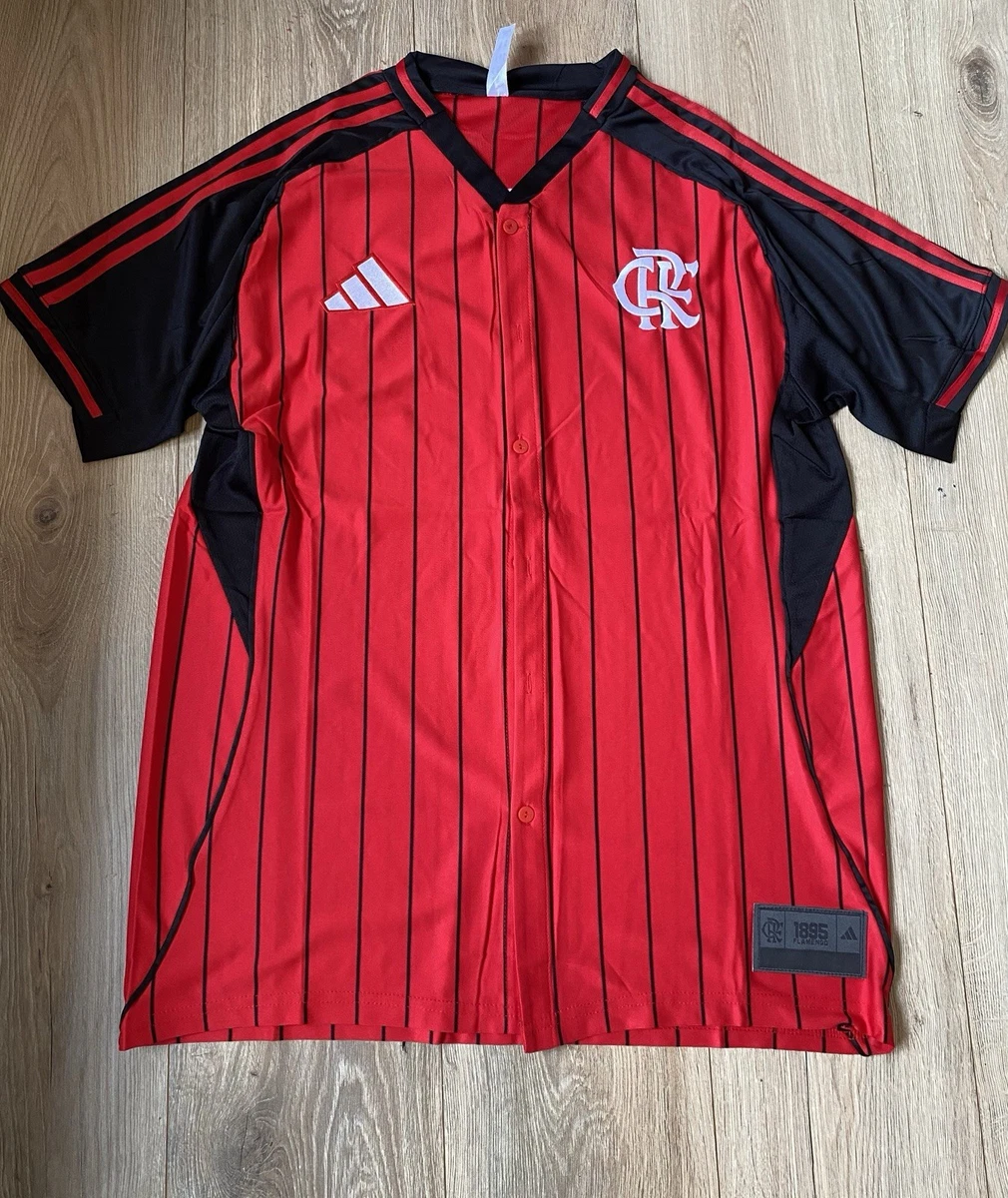 Flamengo Multi-Color International Club Soccer Fan Jerseys for