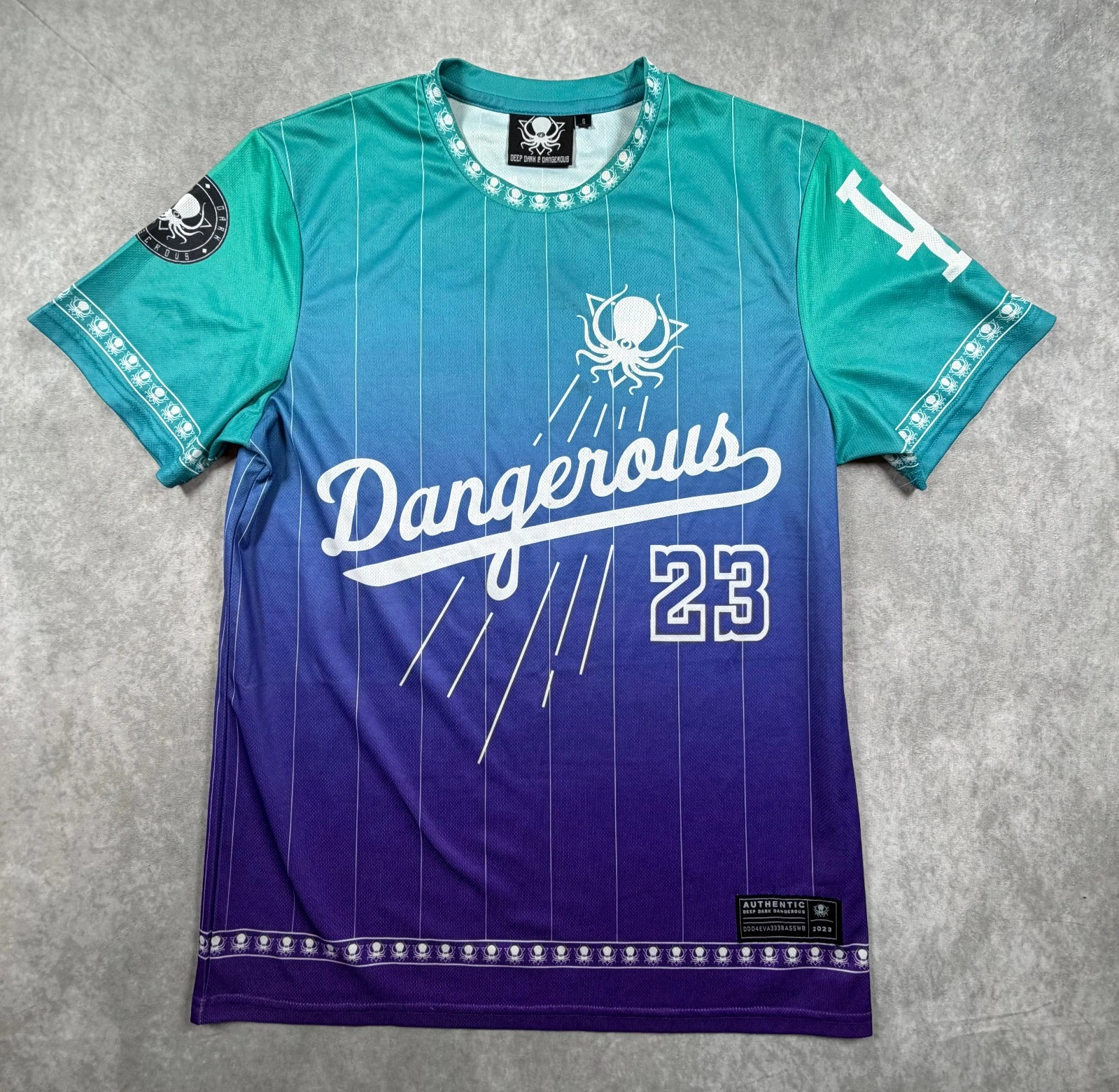Jersey Gradient Pinstripe Dangerous 23 Men’s