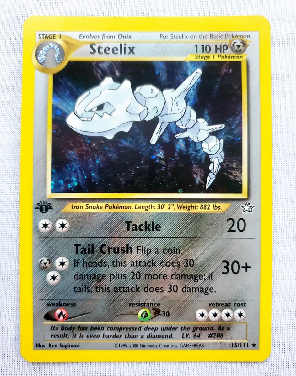 Steelix 15/111 Neo Genesis for sale | eBay