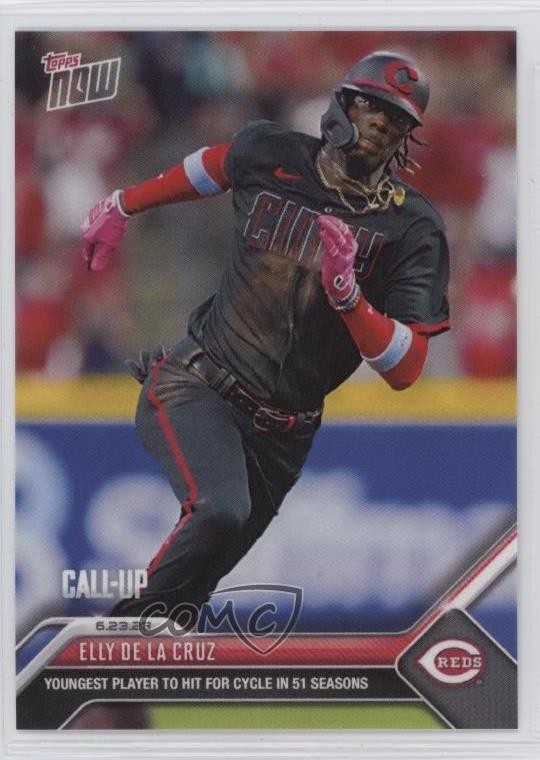 2023 Topps Now Call-Up /28242 Elly De La Cruz #485 00li