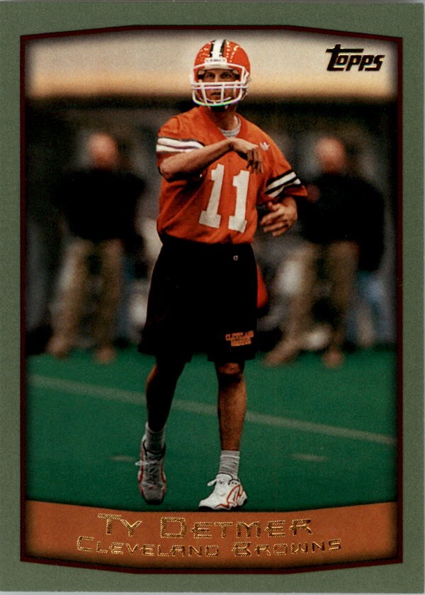 1999 Topps #222 Ty Detmer - FB