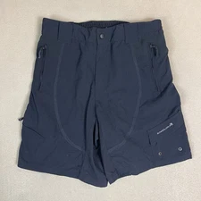 Endura Short Womens L Black Cargo Hummvee Bike Patrol Shorts