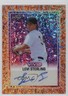 2025 Leaf Vivid Auto Orange Sparkles 2/4 Levi Sterling #BA-LS1 Auto