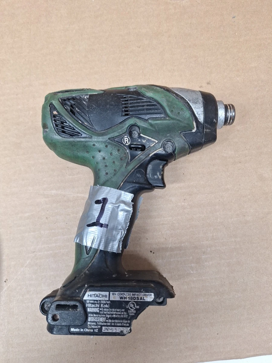 Hitachi Lithium-Ion (Li-Ion) 18 V Impact Drivers for sale | eBay