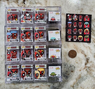 Funko Bitty Pop YOU PICK Deadpool Batman WWE Superman Care Bears McFly Dracula