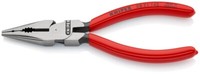 Knipex 08 21 145 Sb Spitz-Kombizange Mit Kunststoff üBerzogen Schwarz Atramentie