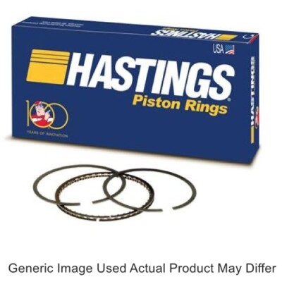 Hastings SN9045 Piston Ring Top/2nd/Oil/Bore Thick: 1.2/1.2/3/101.600mm set of 8