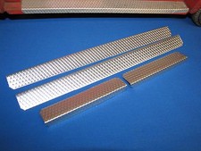 Doepke Model Toys Aerial Fire Truck Aluminum Running Board Plate Set of 4