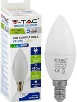 2X 5,5W (=40W) LED Kerzenlampen Kleine Edison Schraube SES E14 Lampen 3000K