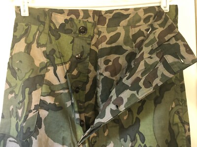 Chinese PLA Airborne 80s Camouflage Reversible Double Sided Camo
