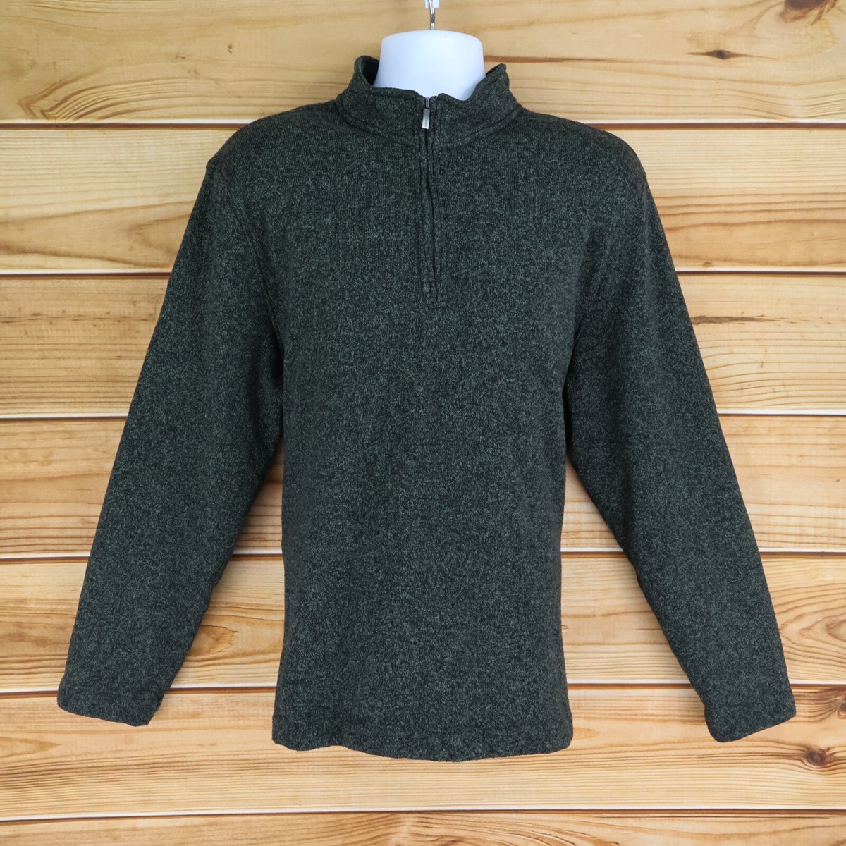Van Heusen 1/4 Zip Jacket Pullover Classic Fit Mens Sz XXL Van Heusen 1/4 Zip Jacket Pullover Classic Fit Mens Sz XXL