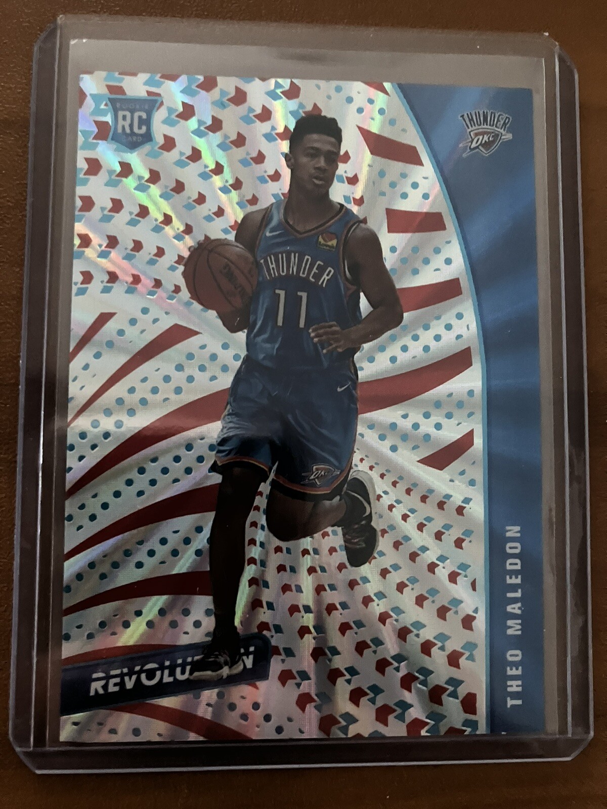 2020-21 Panini Revolution Rookies Sunburst /75 Theo Maledon #149 Rookie RC